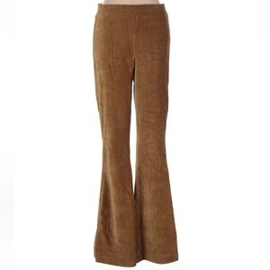 Aerie Tan Corduroy Flare Pants